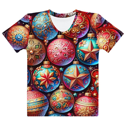 Whimsical Winter Wear Women's Crew Neck T-Shirt