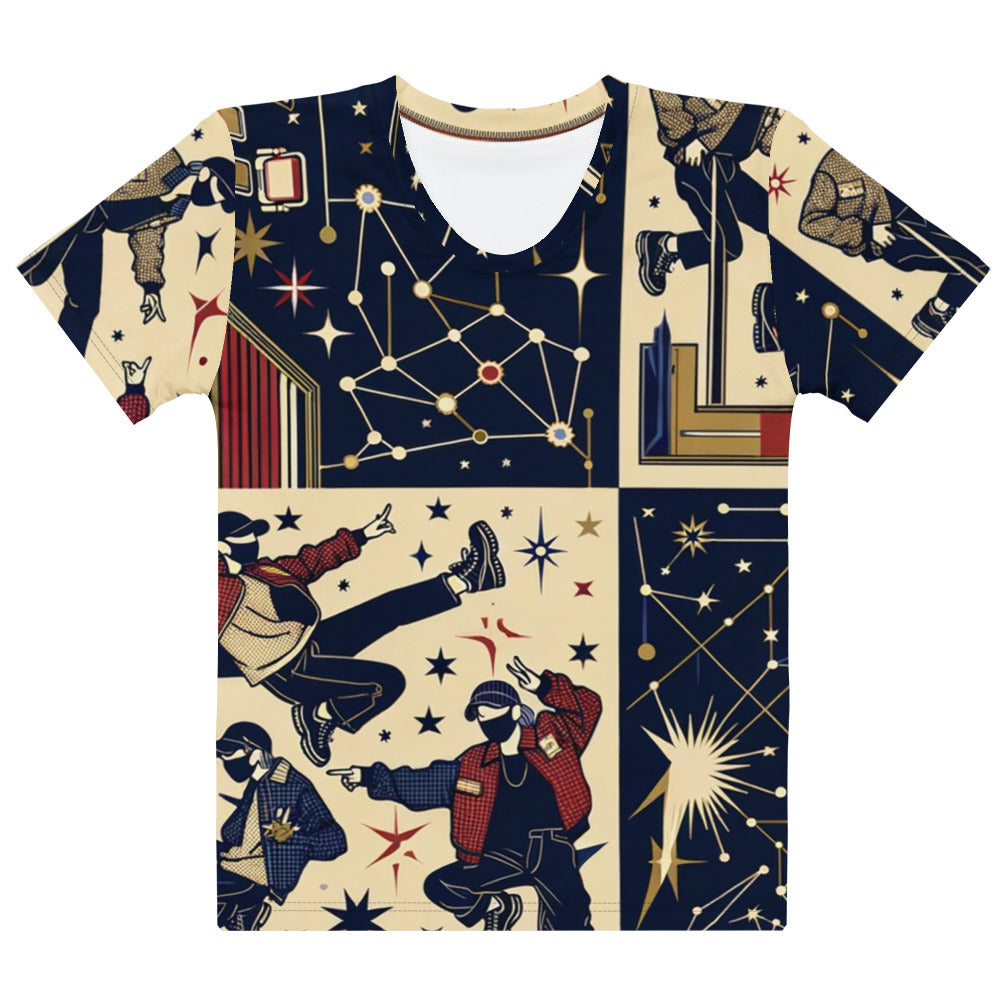 Hallyu Vibe Couture Women's Crew Neck T-Shirt