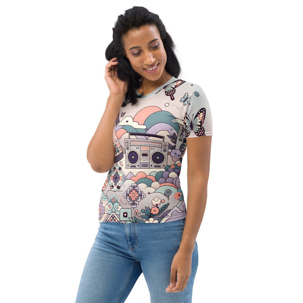 Hallyu Vibe Couture Women's Crew Neck T-Shirt