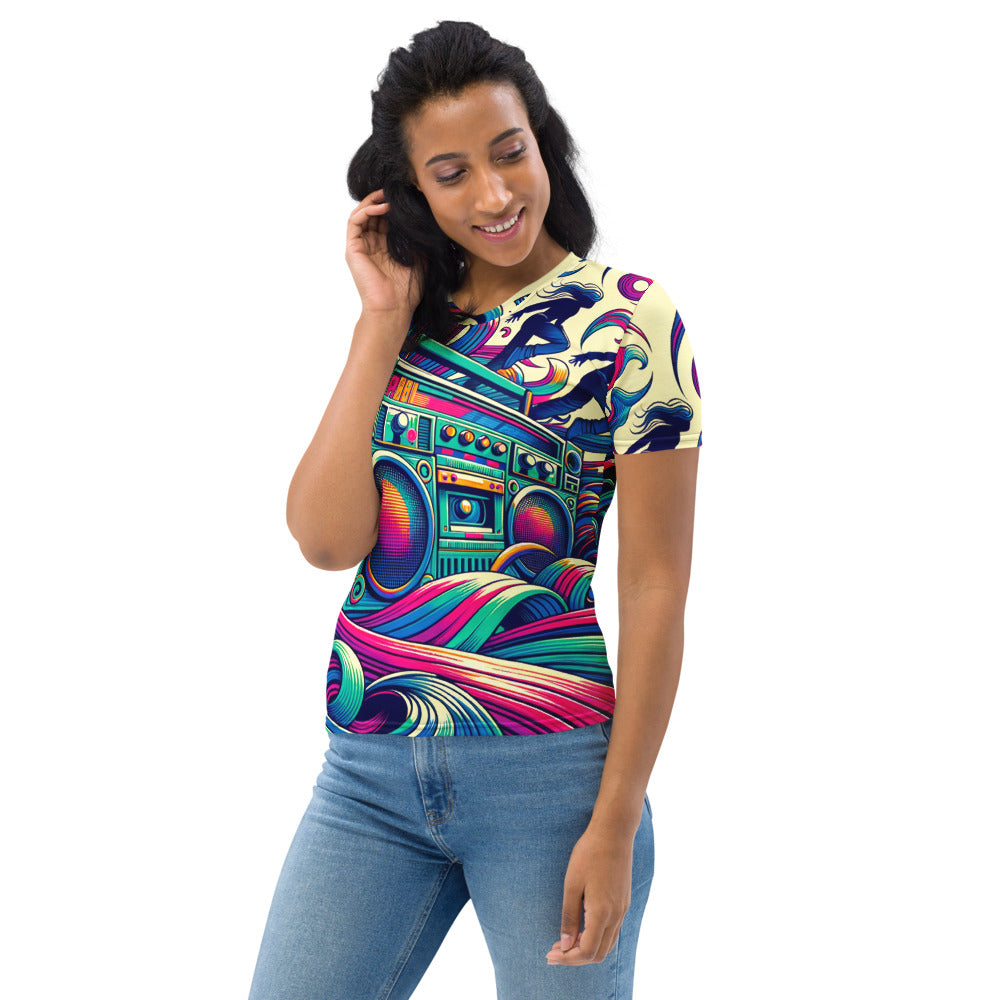 Hallyu Vibe Couture Women's Crew Neck T-Shirt