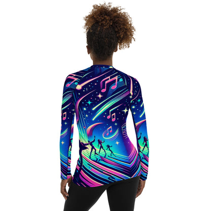Hallyu Vibe Couture Women's Rash Guard