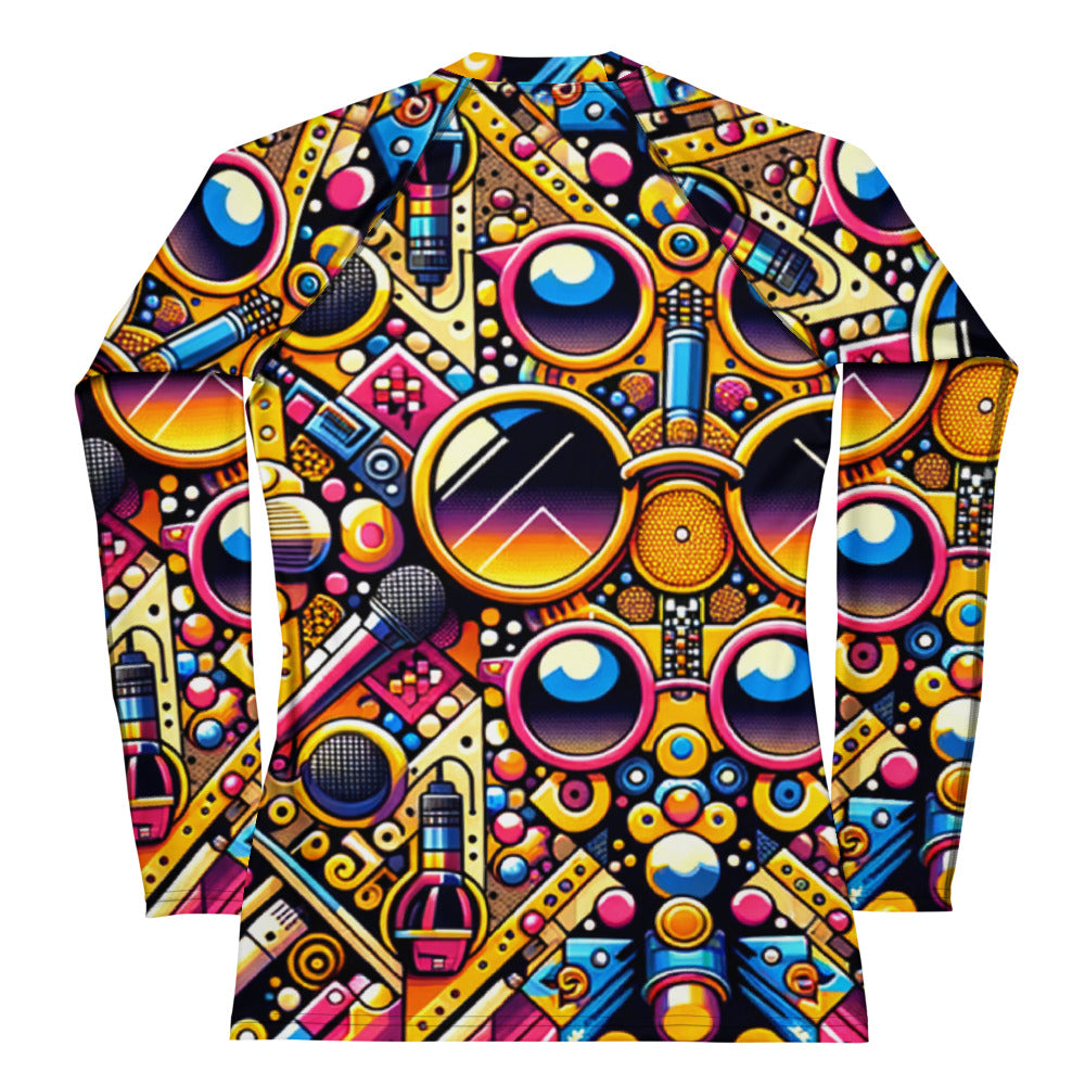 Hallyu Vibe Couture Women's Rash Guard