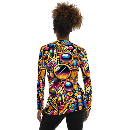 Hallyu Vibe Couture Women's Rash Guard