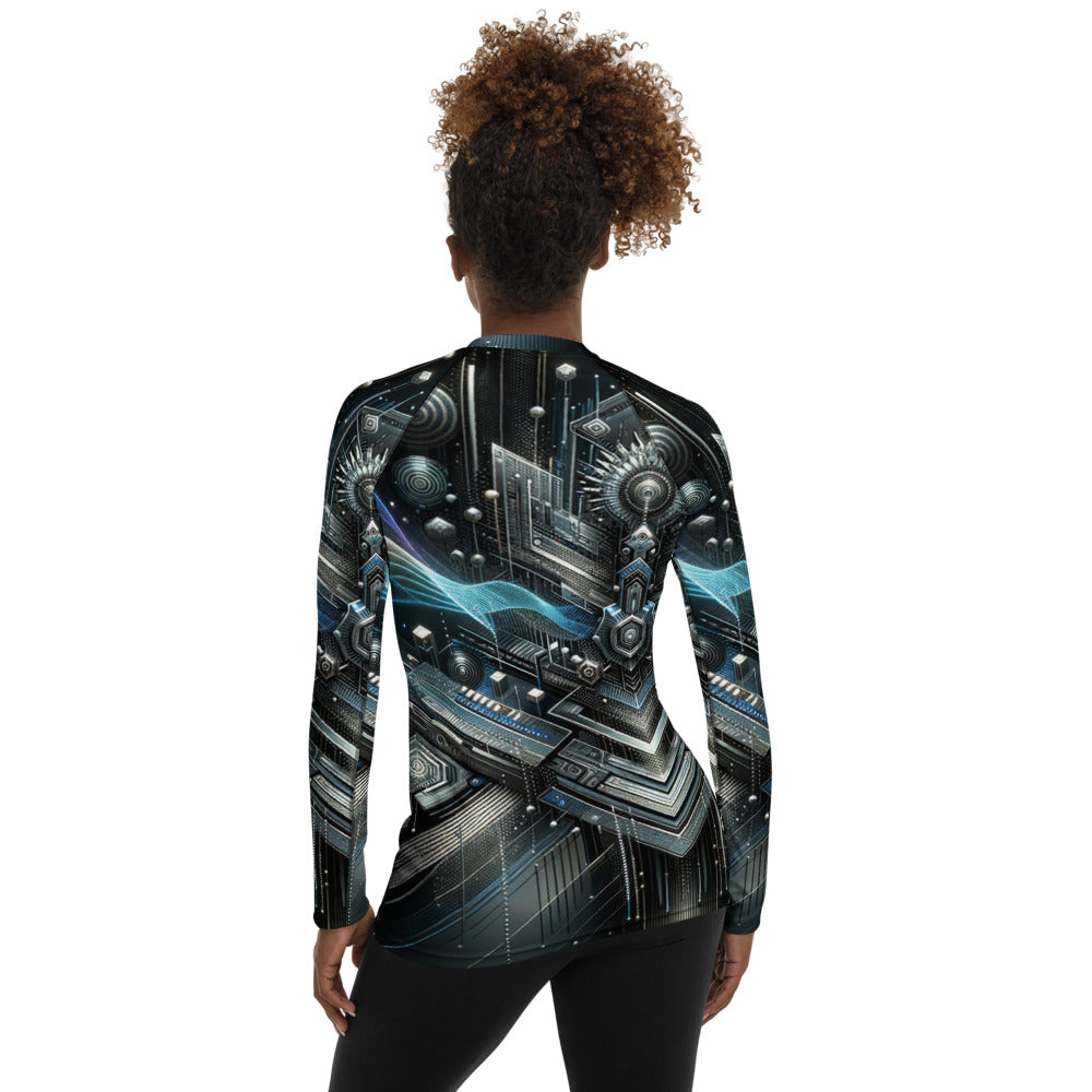 Hallyu Vibe Couture Women's Rash Guard