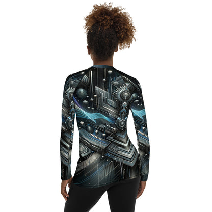 Hallyu Vibe Couture Women's Rash Guard
