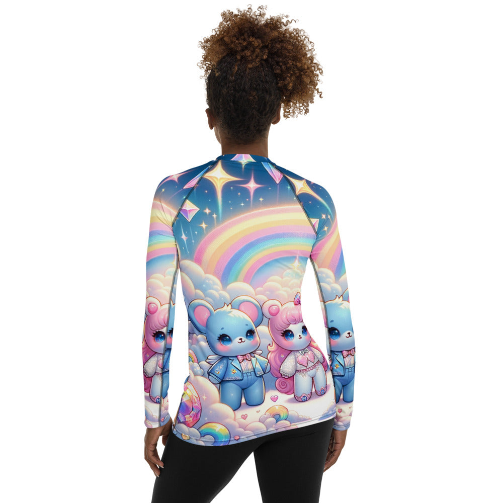 Hallyu Vibe Couture Women's Rash Guard