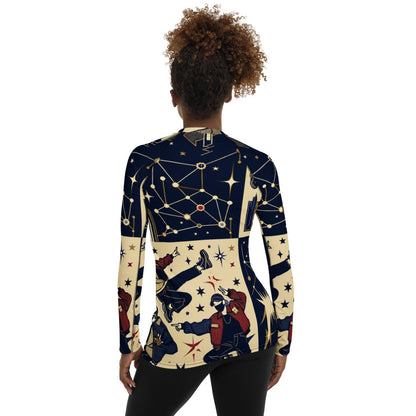 Hallyu Vibe Couture Women's Rash Guard