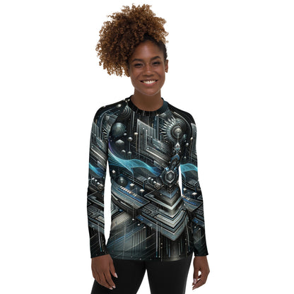 Hallyu Vibe Couture Women's Rash Guard