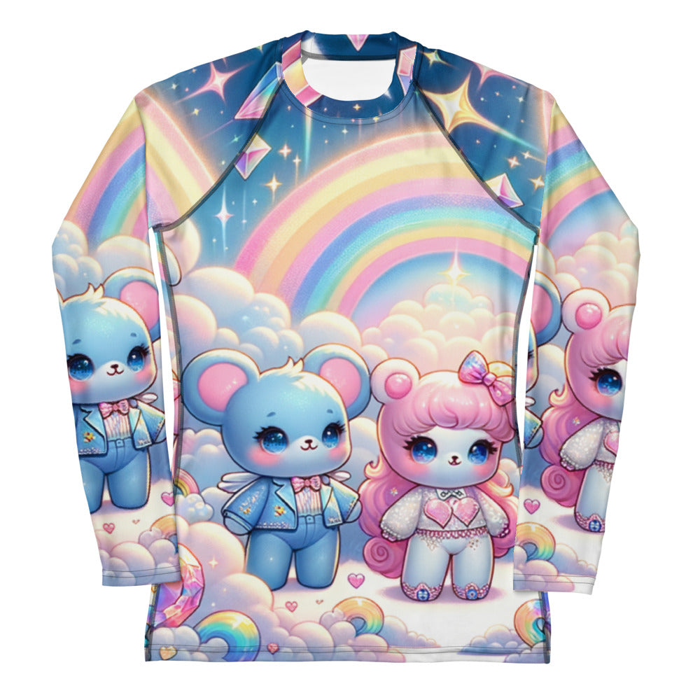 Hallyu Vibe Couture Women's Rash Guard