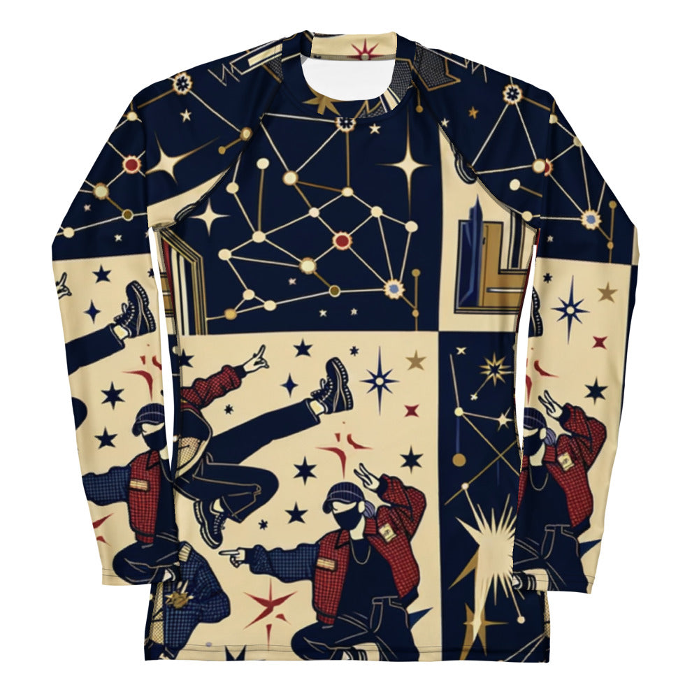 Hallyu Vibe Couture Women's Rash Guard