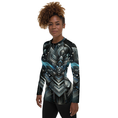 Hallyu Vibe Couture Women's Rash Guard
