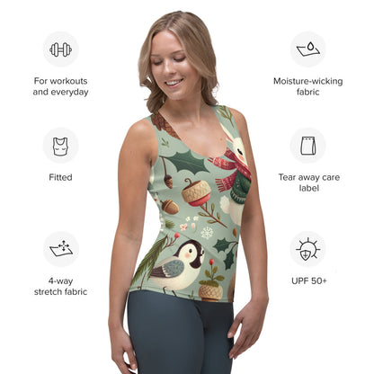 Whimsical Winter Wear Women's Tank Top