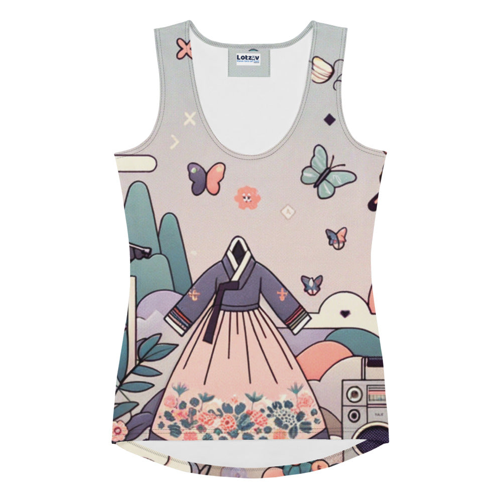 Hallyu Vibe Couture Women's Tank Top
