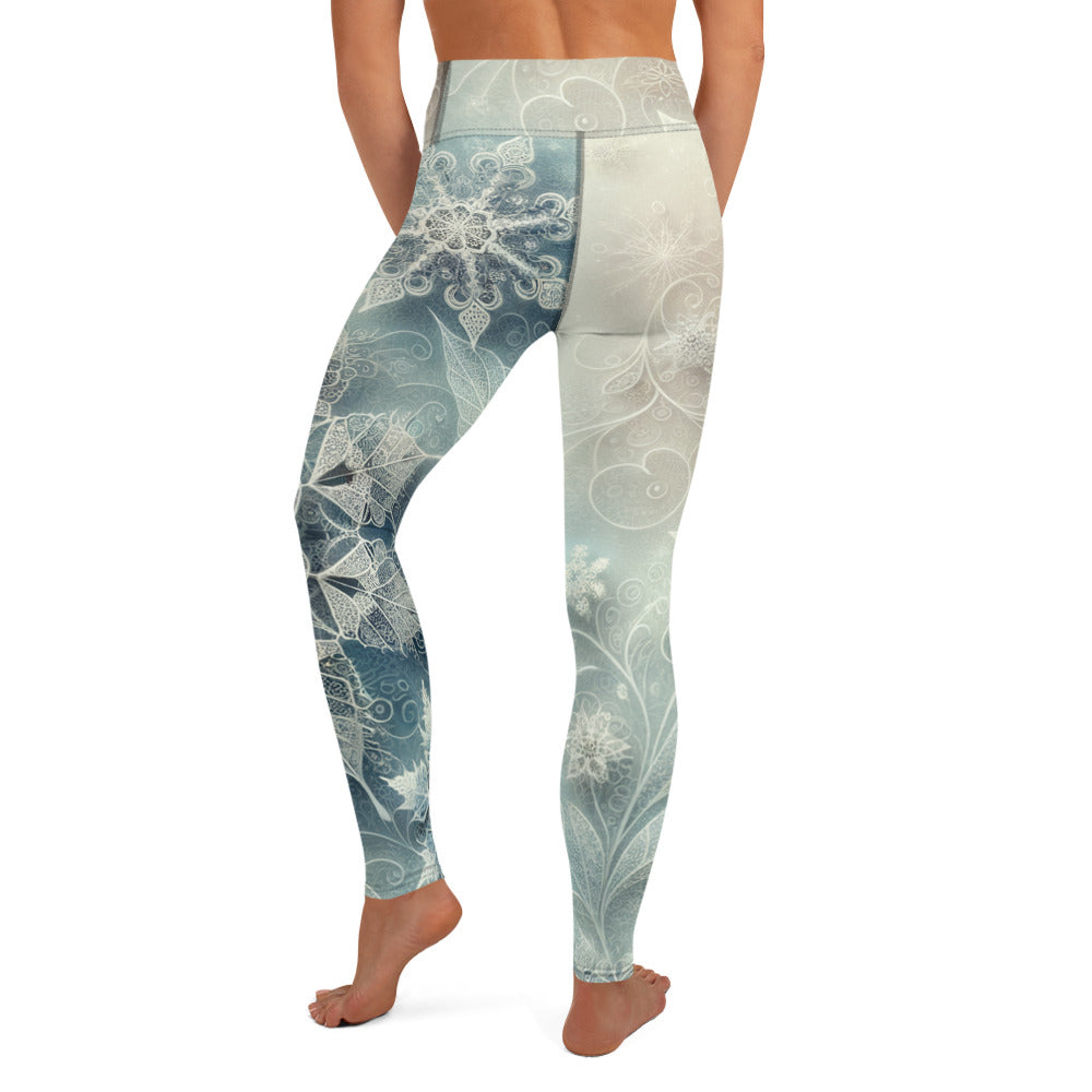 Whimsical Winter Wear Yoga Leggings