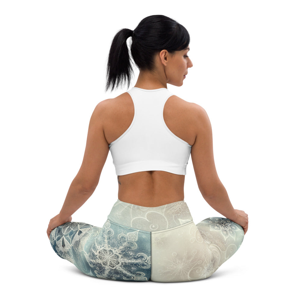 Whimsical Winter Wear Yoga Leggings