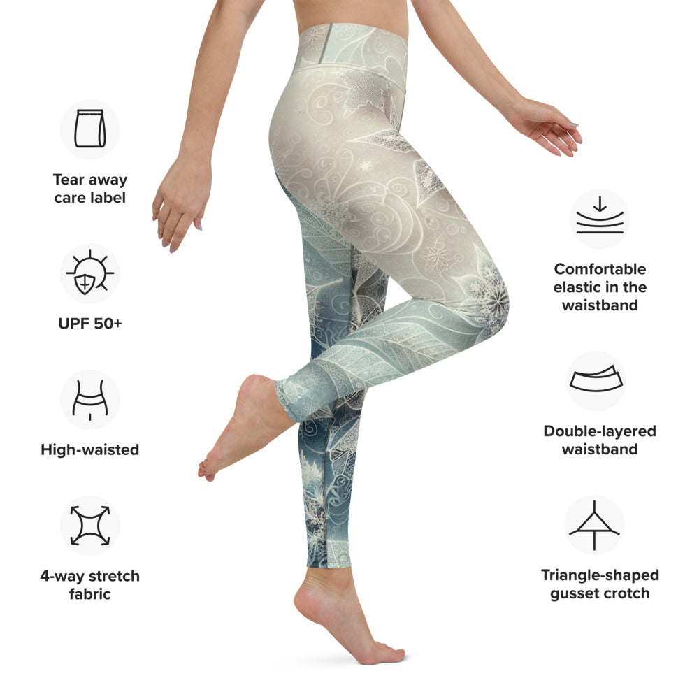 Whimsical Winter Wear Yoga Leggings