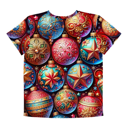 Whimsical Winter Wear Youth Crew Neck T-shirt