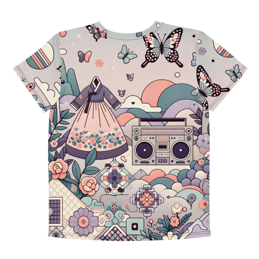 Hallyu Vibe Couture Youth Crew Neck T-shirt