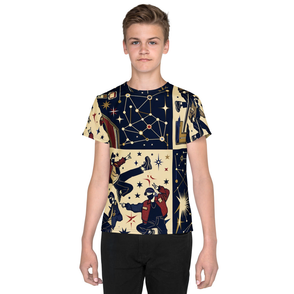 Hallyu Vibe Couture Youth Crew Neck T-shirt