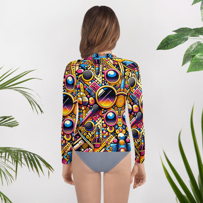 Hallyu Vibe Couture Youth Rash Guard