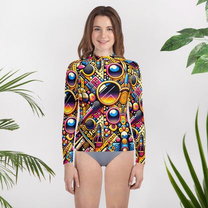 Hallyu Vibe Couture Youth Rash Guard